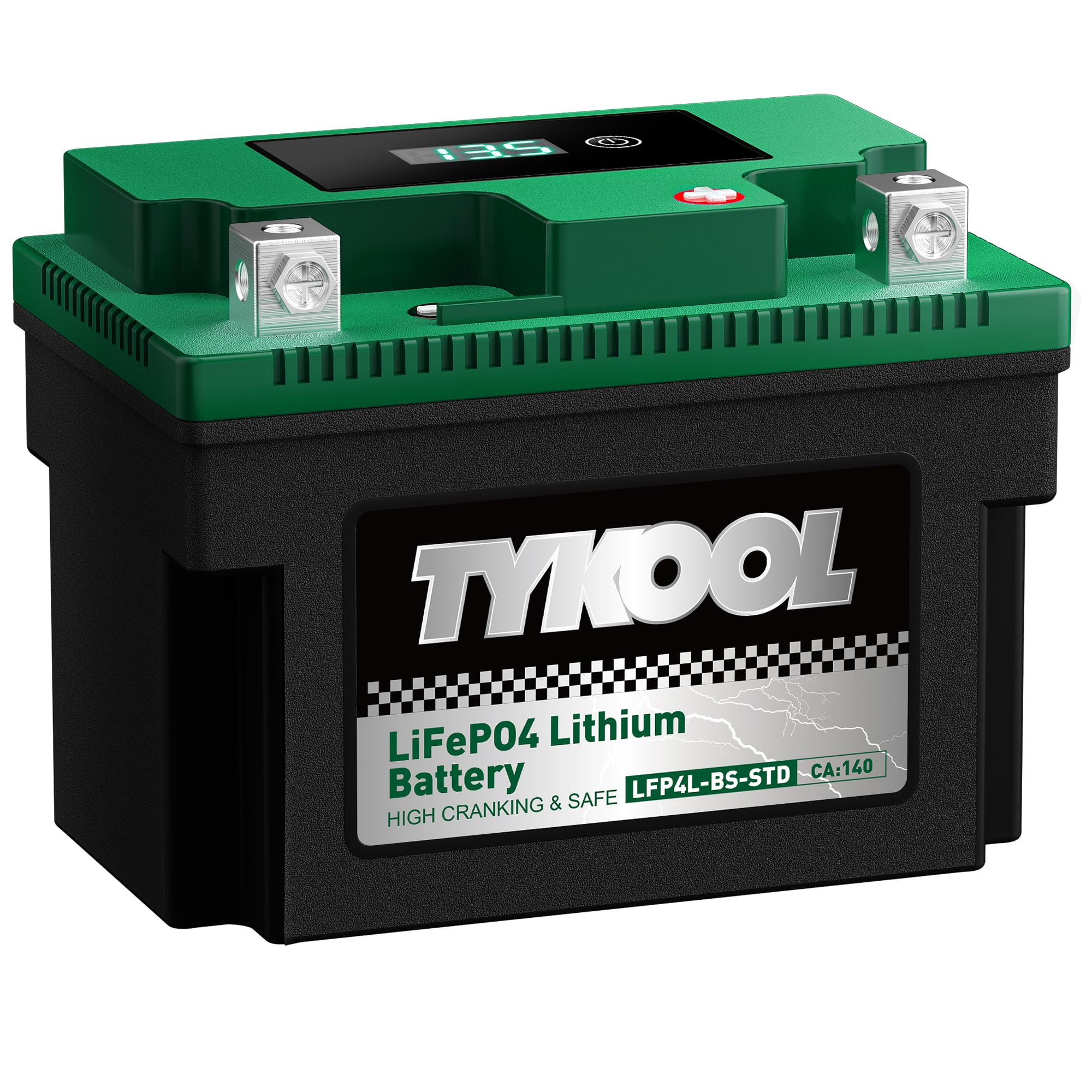 order Y4 ♡ W5 TYKOOL YTX4L-BS YTZ5S Lithium LiFePO4 Motorcycle Battery,2X